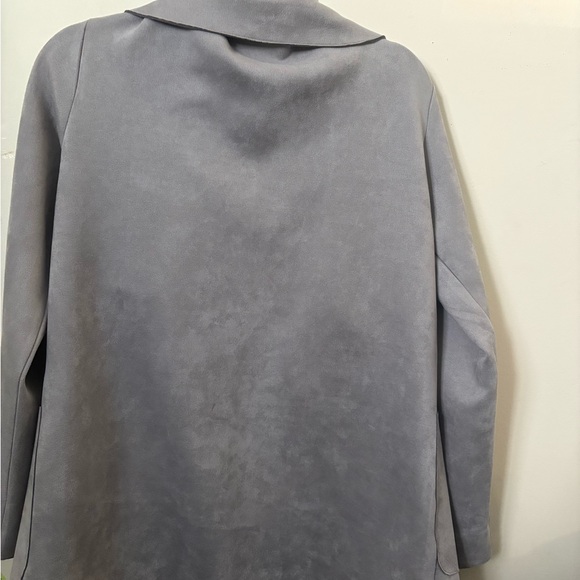 FAVLUX Light Gray Women's Blazer - Picture 4 of 4